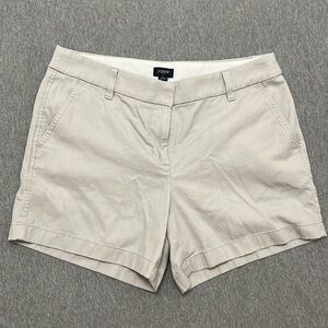 J.Crew Classic Chino Shorts 5” Grey Size 8